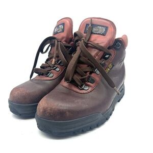 Vtg Vasque 7936 Sundowner Leather GORE-TEX Hiking Boots Women's Size 6.5 W
